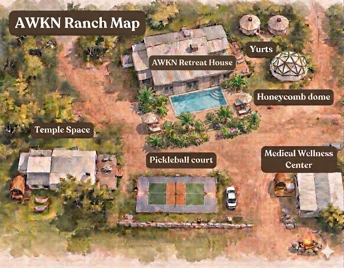 Map of AWKN Ranch