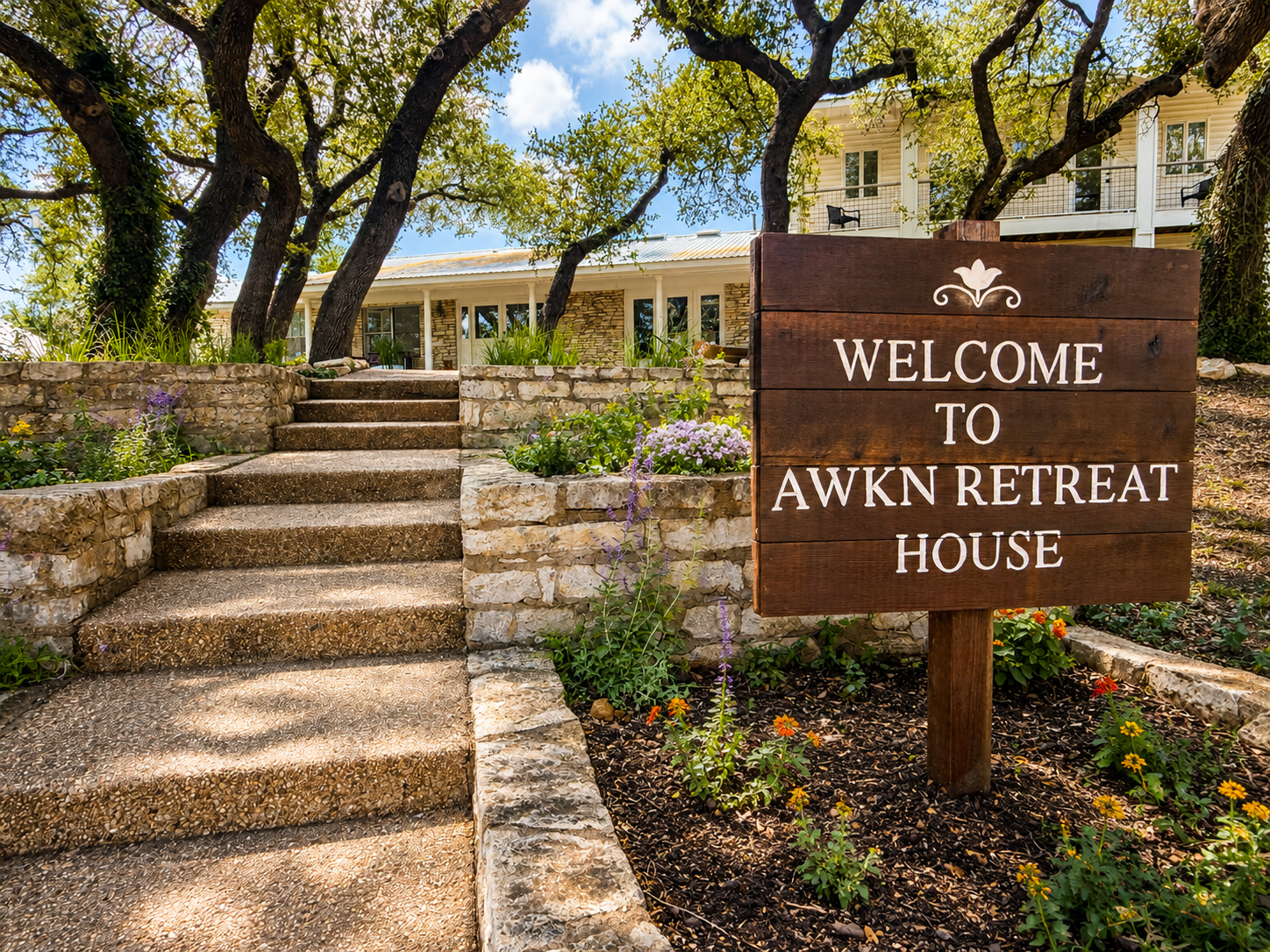 Welcome sign